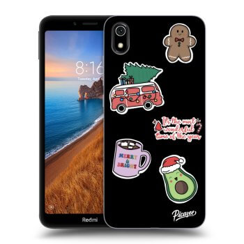 Obal pro Xiaomi Redmi 7A - Christmas Stickers