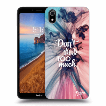 Picasee silikonový průhledný obal pro Xiaomi Redmi 7A - Don't think TOO much
