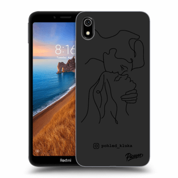 Picasee silikonový černý obal pro Xiaomi Redmi 7A - Forehead kiss