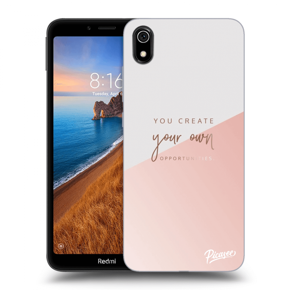 Picasee silikonový černý obal pro Xiaomi Redmi 7A - You create your own opportunities