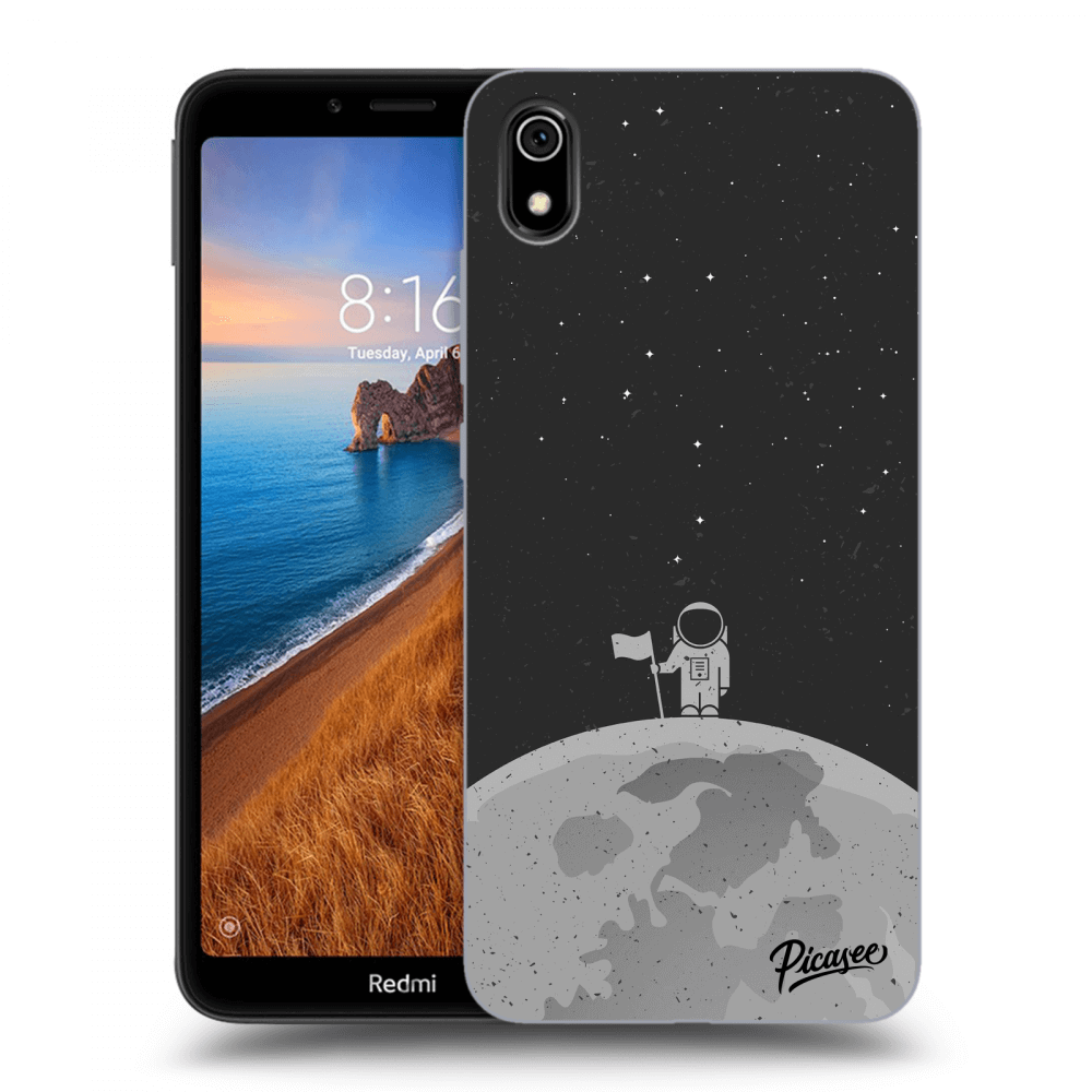 Picasee silikonový průhledný obal pro Xiaomi Redmi 7A - Astronaut