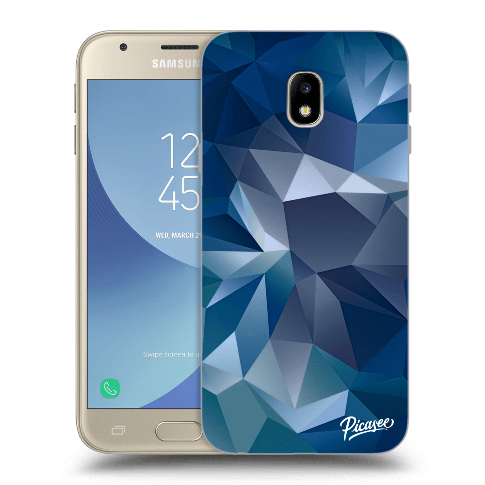 Picasee silikonový průhledný obal pro Samsung Galaxy J3 2017 J330F - Wallpaper