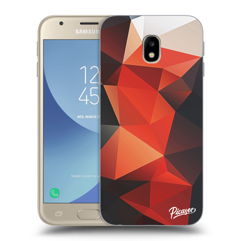 Picasee silikonový průhledný obal pro Samsung Galaxy J3 2017 J330F - Wallpaper 2