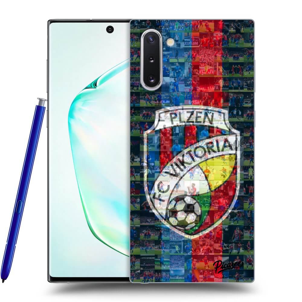 Picasee silikonový průhledný obal pro Samsung Galaxy Note 10 N970F - FC Viktoria Plzeň A