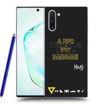 Obal pro Samsung Galaxy Note 10 N970F - Kazma - TOHLE JE ŽIVOT A NIC VÍC NEBUDE