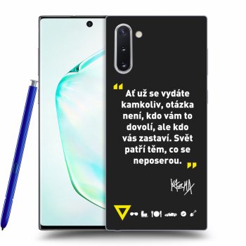 Obal pro Samsung Galaxy Note 10 N970F - Kazma - SVĚT PATŘÍ TĚM, CO SE NEPOSEROU