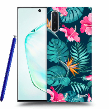 Obal pro Samsung Galaxy Note 10 N970F - Pink Monstera