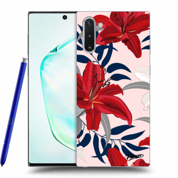 Obal pro Samsung Galaxy Note 10 N970F - Red Lily