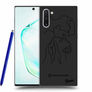 Picasee silikonový černý obal pro Samsung Galaxy Note 10 N970F - Forehead kiss