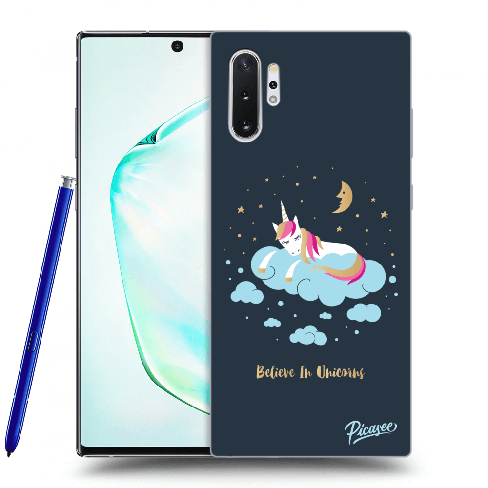 Picasee ULTIMATE CASE pro Samsung Galaxy Note 10+ N975F - Believe In Unicorns