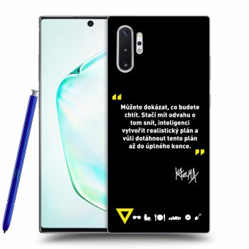 Obal pro Samsung Galaxy Note 10+ N975F - Kazma - MŮŽETE DOKÁZAT, CO BUDETE CHTÍT