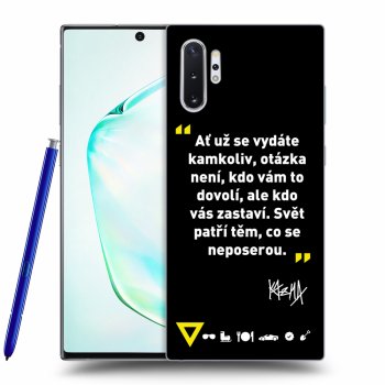 Obal pro Samsung Galaxy Note 10+ N975F - Kazma - SVĚT PATŘÍ TĚM, CO SE NEPOSEROU