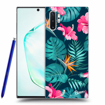 Obal pro Samsung Galaxy Note 10+ N975F - Pink Monstera