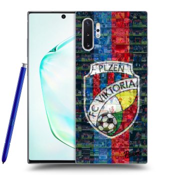 Picasee silikonový průhledný obal pro Samsung Galaxy Note 10+ N975F - FC Viktoria Plzeň A