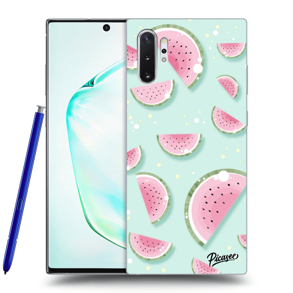 Picasee silikonový průhledný obal pro Samsung Galaxy Note 10+ N975F - Watermelon 2