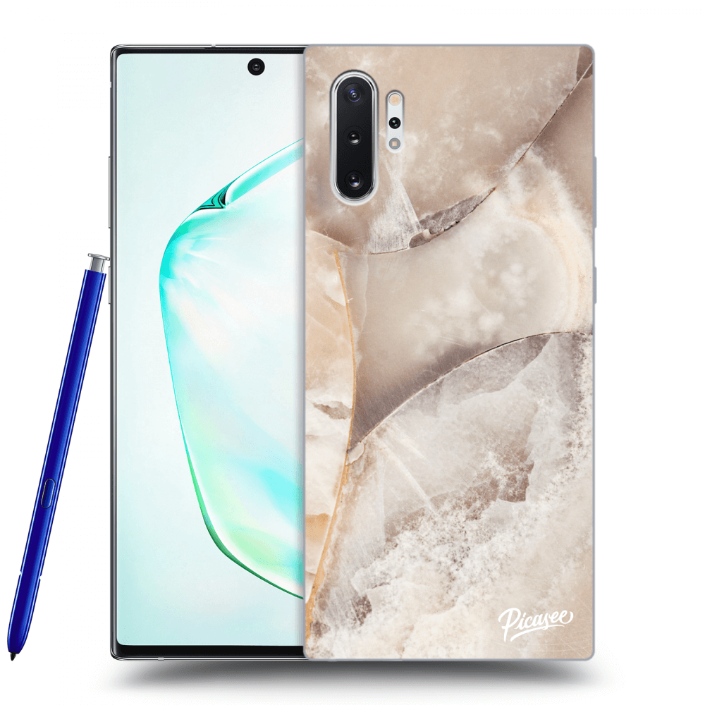 Picasee ULTIMATE CASE pro Samsung Galaxy Note 10+ N975F - Cream marble