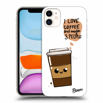 Obal pro Apple iPhone 11 - Cute coffee