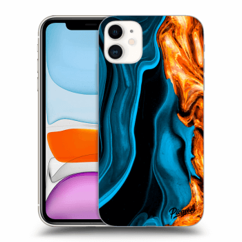 Obal pro Apple iPhone 11 - Gold blue