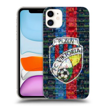 Picasee silikonový průhledný obal pro Apple iPhone 11 - FC Viktoria Plzeň A