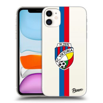 Picasee silikonový průhledný obal pro Apple iPhone 11 - FC Viktoria Plzeň H