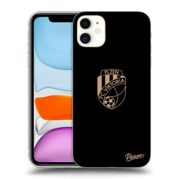 Picasee silikonový černý obal pro Apple iPhone 11 - FC Viktoria Plzeň I