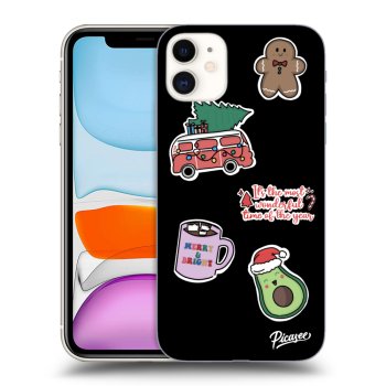Obal pro Apple iPhone 11 - Christmas Stickers