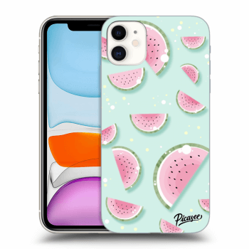 Picasee silikonový průhledný obal pro Apple iPhone 11 - Watermelon 2