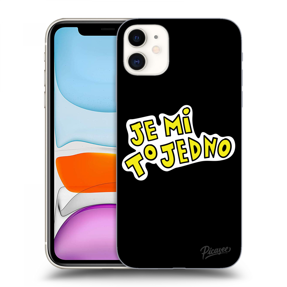 Picasee ULTIMATE CASE MagSafe pro Apple iPhone 11 - Je mi to jedno 2