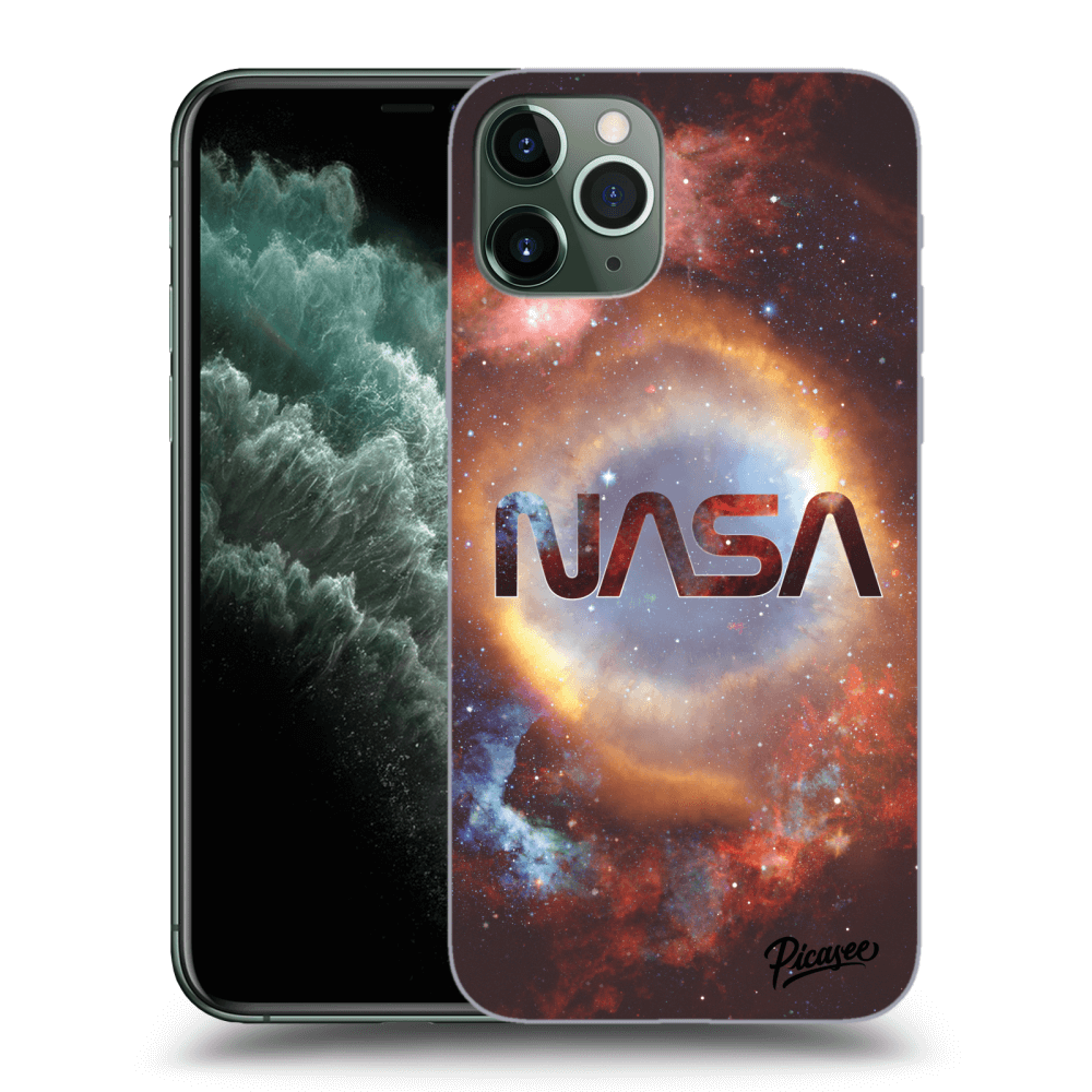 Picasee silikonový průhledný obal pro Apple iPhone 11 Pro - Nebula