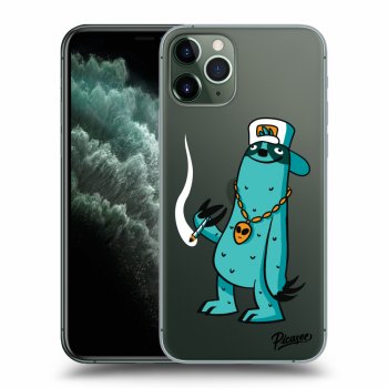 Picasee silikonový průhledný obal pro Apple iPhone 11 Pro - Earth - Je mi fajn