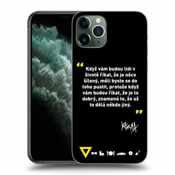 Obal pro Apple iPhone 11 Pro - Kazma - MĚLI BYSTE SE DO TOHO PUSTIT