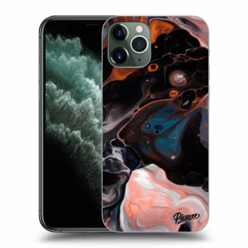 Picasee silikonový průhledný obal pro Apple iPhone 11 Pro - Cream