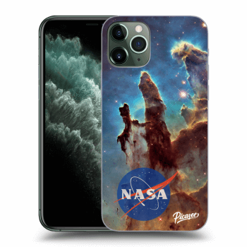 Picasee silikonový průhledný obal pro Apple iPhone 11 Pro - Eagle Nebula