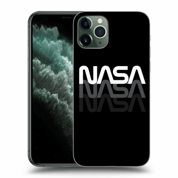 Picasee silikonový černý obal pro Apple iPhone 11 Pro - NASA Triple