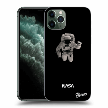 Picasee silikonový průhledný obal pro Apple iPhone 11 Pro - Astronaut Minimal