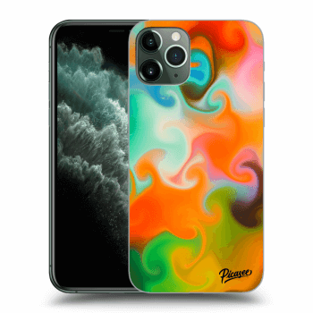 Picasee silikonový průhledný obal pro Apple iPhone 11 Pro - Juice