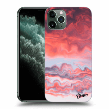 Picasee silikonový průhledný obal pro Apple iPhone 11 Pro - Sunset