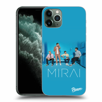 Picasee silikonový průhledný obal pro Apple iPhone 11 Pro - Mirai - Blue