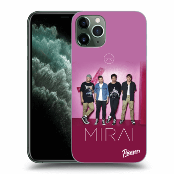 Picasee silikonový průhledný obal pro Apple iPhone 11 Pro - Mirai - Pink