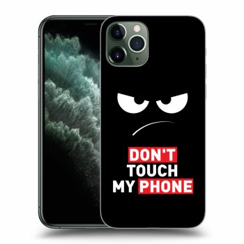 Obal pro Apple iPhone 11 Pro - Angry Eyes - Transparent
