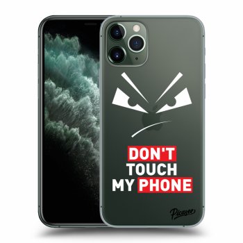 Picasee silikonový průhledný obal pro Apple iPhone 11 Pro - Evil Eye - Transparent