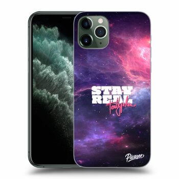 Picasee silikonový průhledný obal pro Apple iPhone 11 Pro - Stay Real