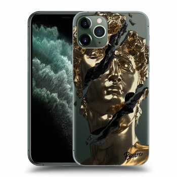 Picasee silikonový průhledný obal pro Apple iPhone 11 Pro - Golder