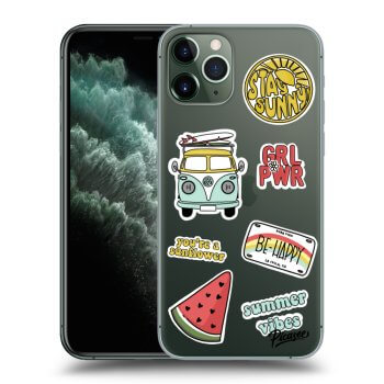 Picasee silikonový průhledný obal pro Apple iPhone 11 Pro - Summer