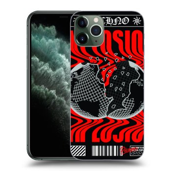 Picasee silikonový průhledný obal pro Apple iPhone 11 Pro - EXPLOSION
