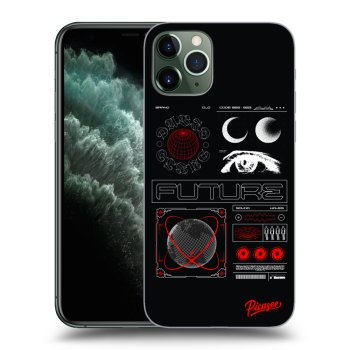Picasee silikonový průhledný obal pro Apple iPhone 11 Pro - WAVES