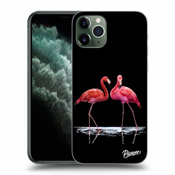 Obal pro Apple iPhone 11 Pro - Flamingos couple