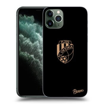 Picasee silikonový černý obal pro Apple iPhone 11 Pro - FC Viktoria Plzeň I