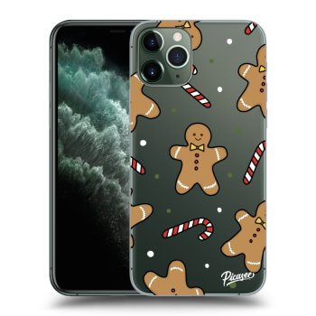 Picasee silikonový průhledný obal pro Apple iPhone 11 Pro - Gingerbread