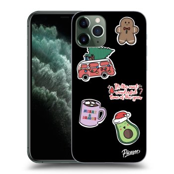 Obal pro Apple iPhone 11 Pro - Christmas Stickers